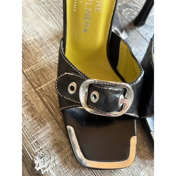 Donald J Plainer Women’s Mule Sandal Size 7.5 - Picture 3 of 6